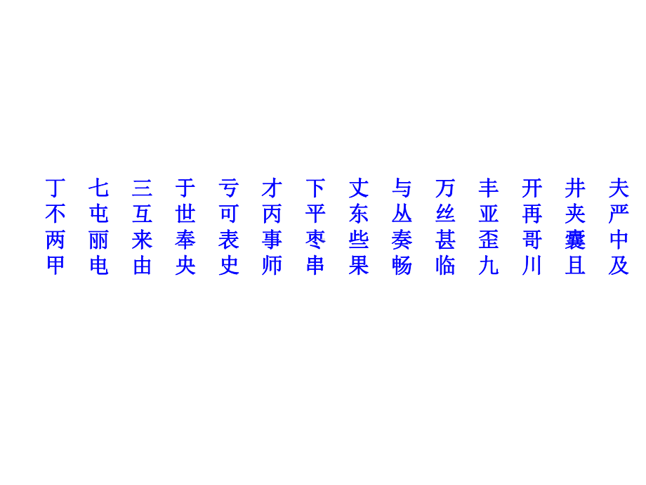 3500个常用字练习1课件.ppt_第2页