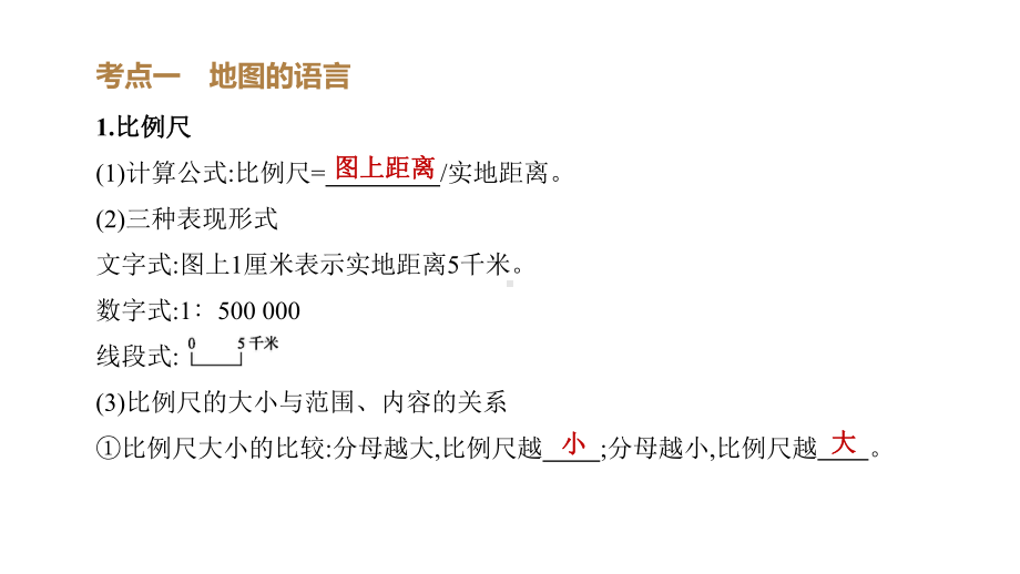 2020年地理中考考点复习指导第02课时地图课件.pptx_第3页