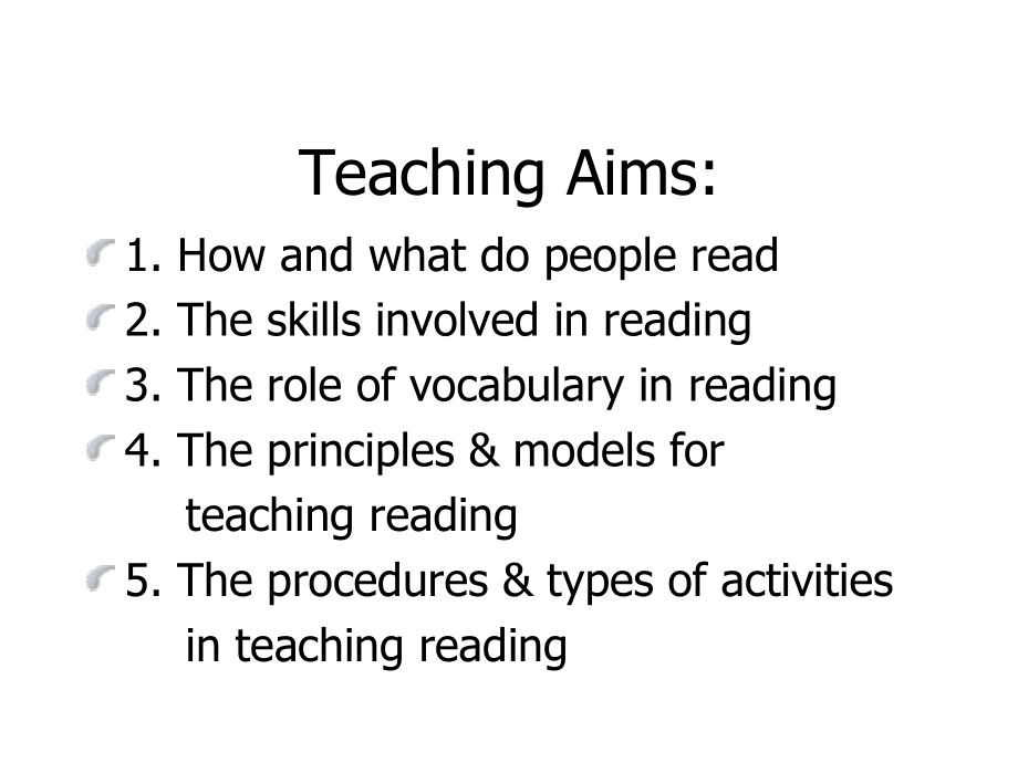 《英语教学法》Unit-11-TeachingReading课件.ppt（无音视频）_第2页