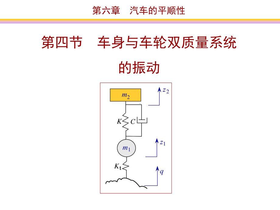 64车身与车轮双质量系统的振动课件.ppt_第1页