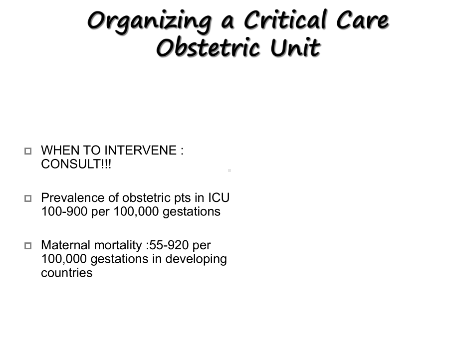 CRITICALCAREOBSTETRICSSRISATHYASAIINSTITUTE…：危重病妇产科赛巴巴所…课件.ppt_第2页