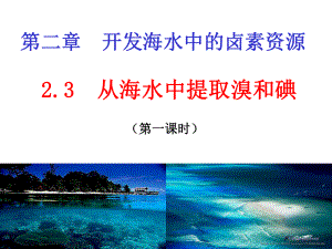 23从海水中提取溴和碘课件.ppt