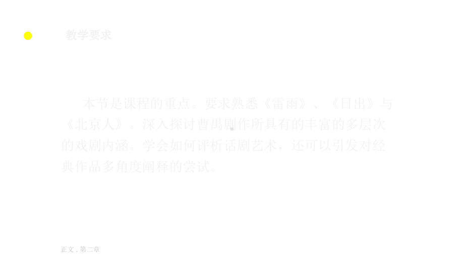 中国现代话剧艺术的高峰与成熟标志课件.ppt_第2页