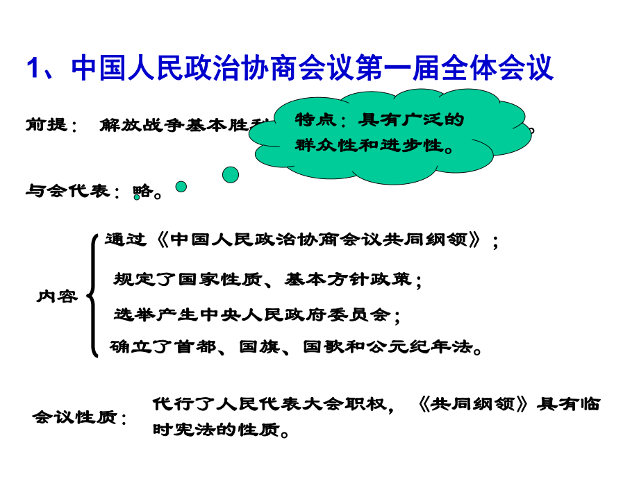 2020年高考历史一轮复习新中国的民主政治建设(共28张)课件.ppt_第3页