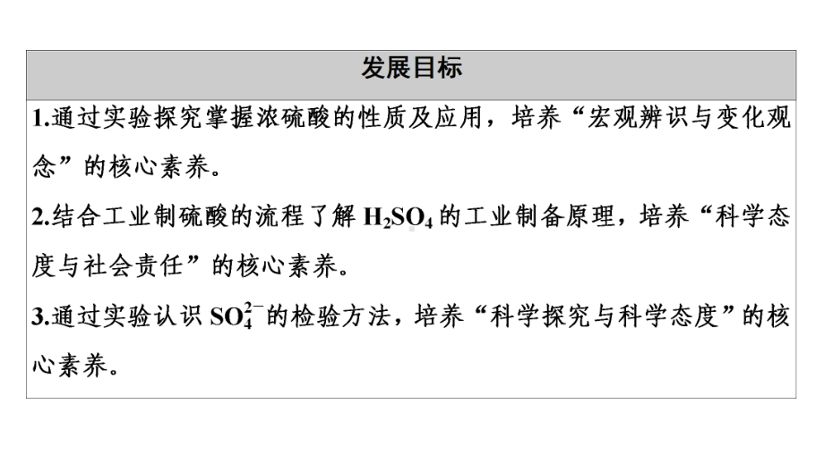 20202021化学人教版必修第二册第5章第1节第2课时硫酸硫酸根离子的检验课件.pptx_第2页