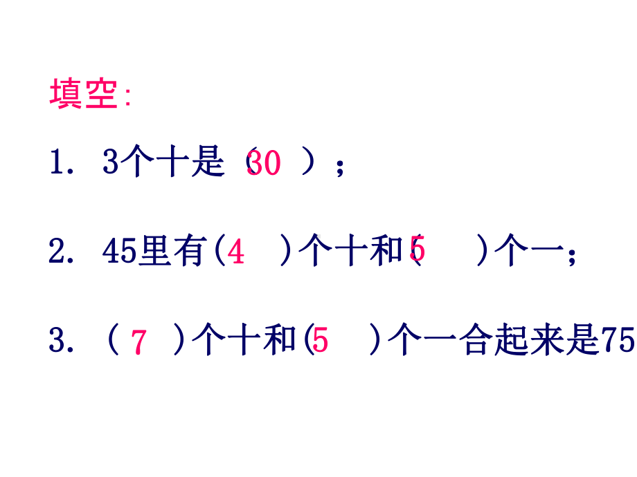 (苏教版)一年级数学下册两位数加整十数、一位数课件.ppt_第3页