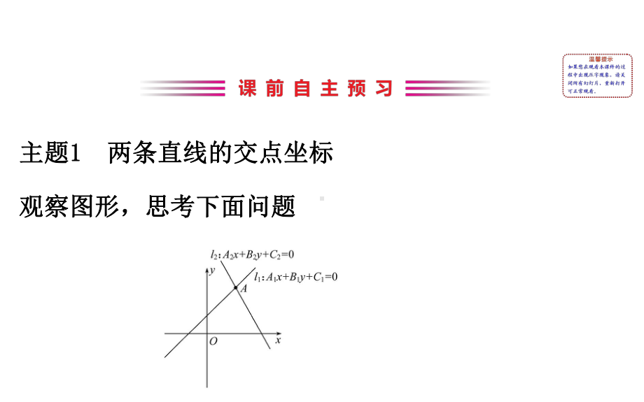 33直线的交点坐标与距离公式课件.ppt_第3页