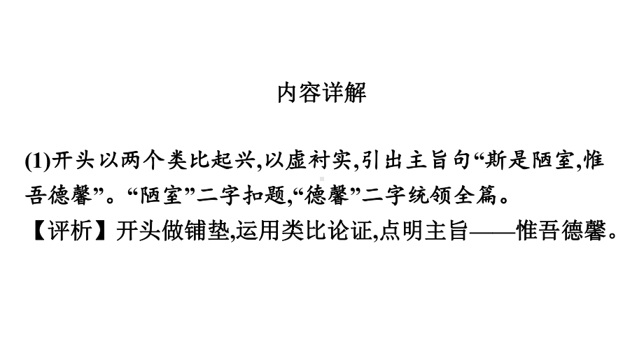 2021广东省中考专题复习：课内文言文《陋室铭》课件.pptx_第3页