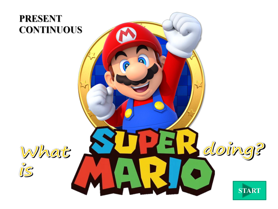 现在进行时游戏SuperMario课件.pptx_第1页