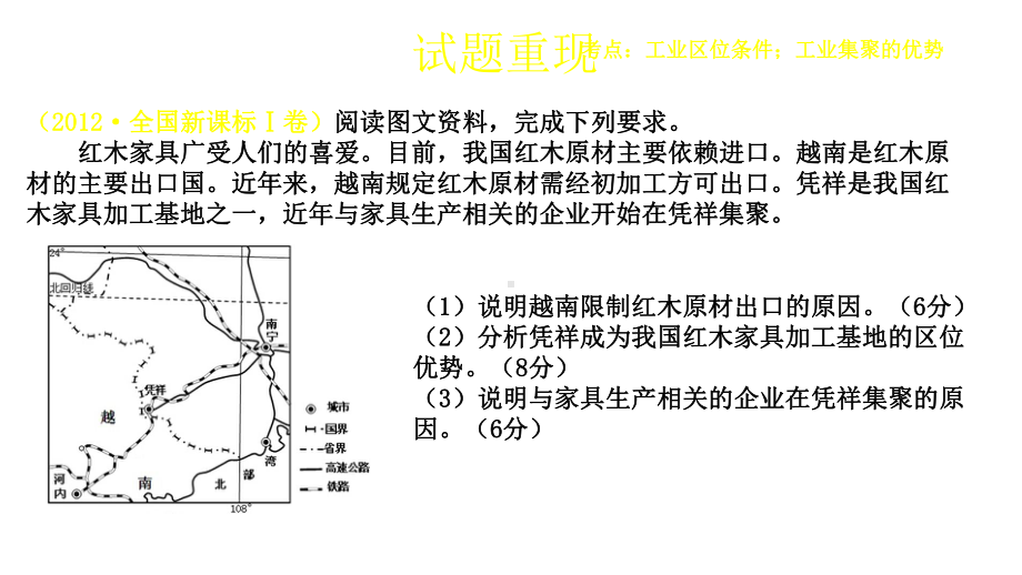 2020届高三二轮复习专题：工业公开课优质课件.pptx_第2页