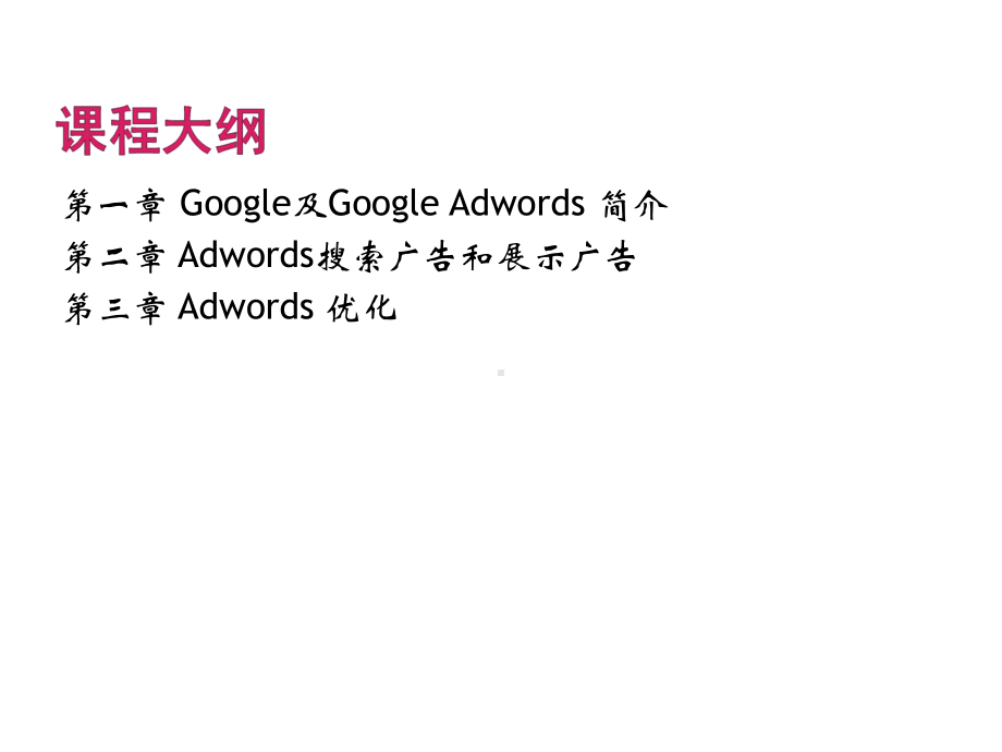 GoogleAwrords谷歌广告初级教程汇编课件.ppt_第2页