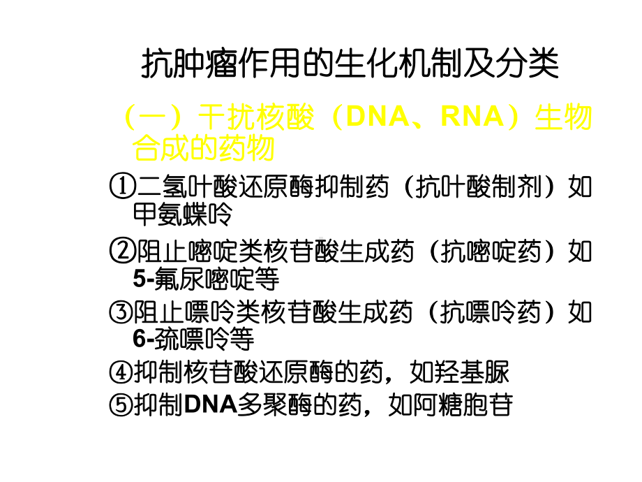 抗恶性肿瘤药分类[整理版]课件.ppt_第3页