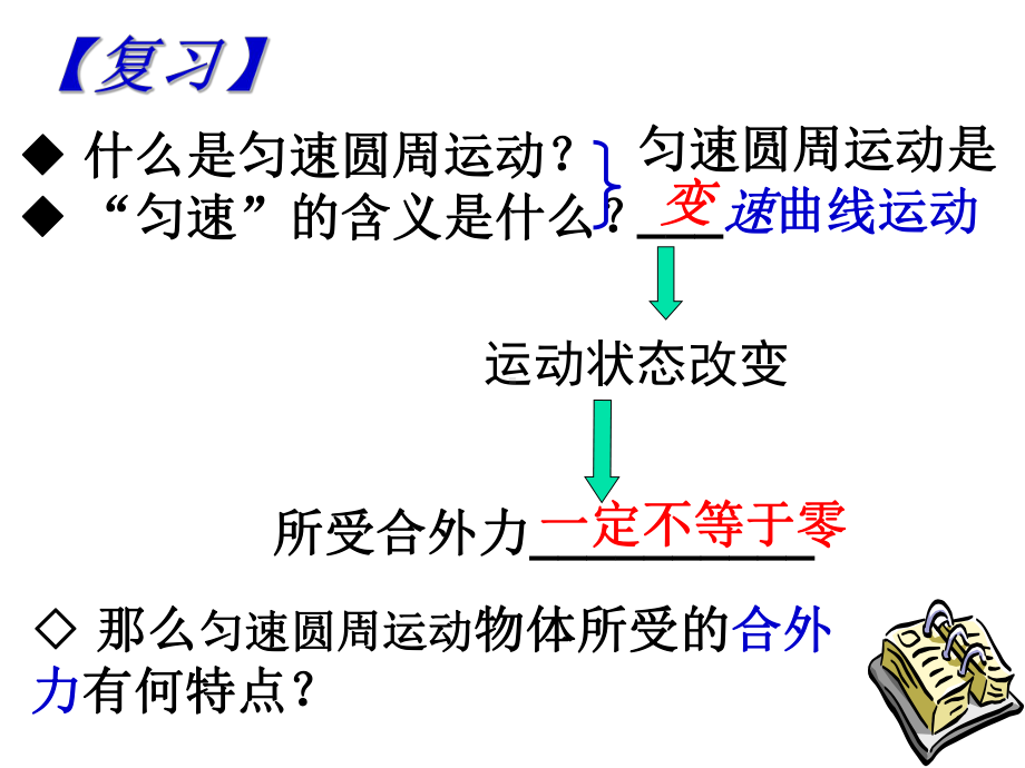 人教版高中物理必修二向心力课件2.ppt_第2页