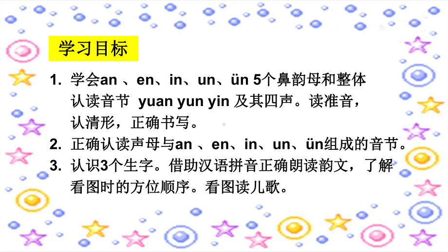 (部编本)新人教版小学一年级上册语文《aneninunün》课件.ppt_第3页