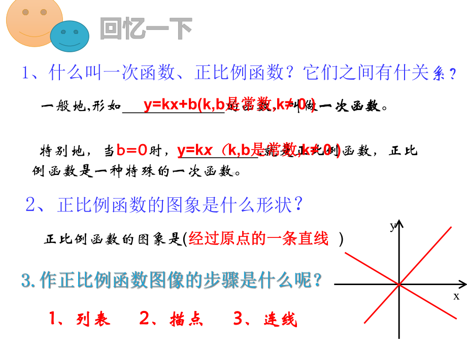 湘教版八年级下册数学：43一次函数的图象与性质课件1.ppt_第2页