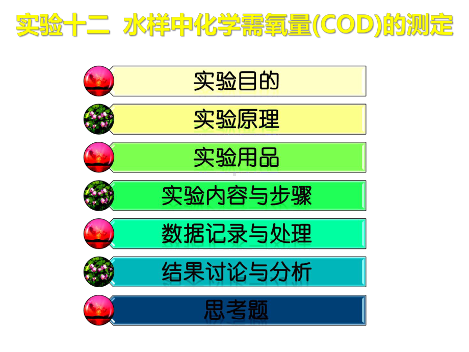 基础化学实验水样中化学需氧量的测定课件.pptx_第2页