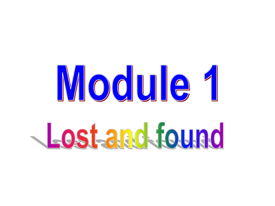 外研版7年级下册英语Module1Lostandfound-Unit1课件.ppt（无音视频素材）_第2页