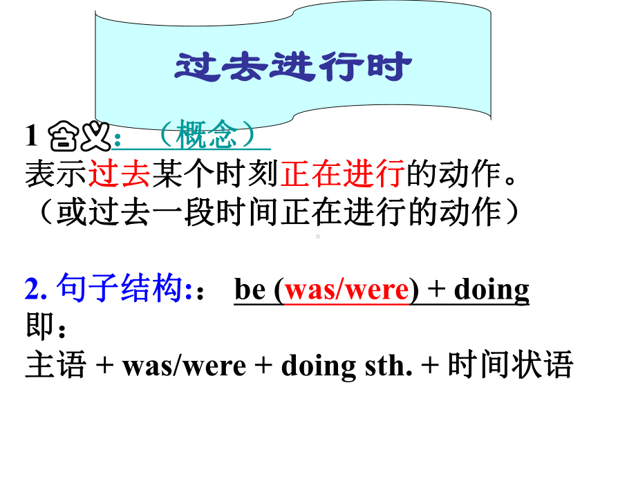 人教版英语八下过去进行时课件.pptx（无音视频素材）_第1页