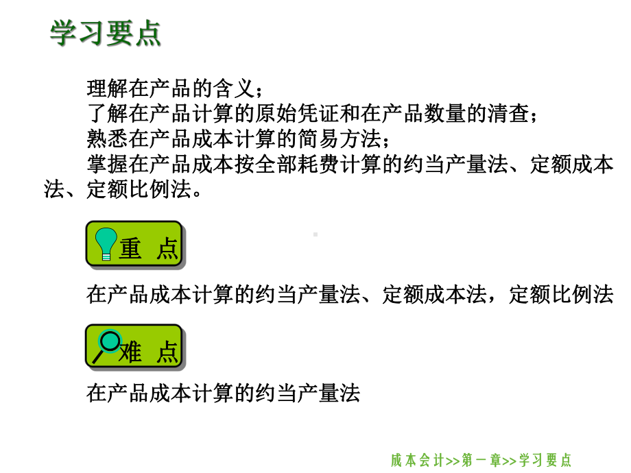 生产成本在完工产品和月末在产品之间的分配课件.ppt_第2页