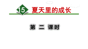 夏天里的成长人教部编版课件.ppt