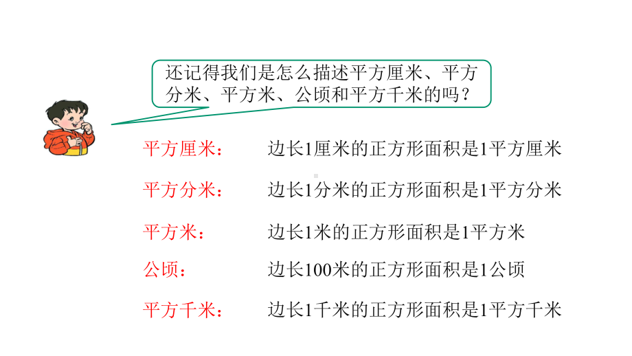 四年级上册数学第3课时《公顷和平方千米》复习课人教版课件.pptx_第3页