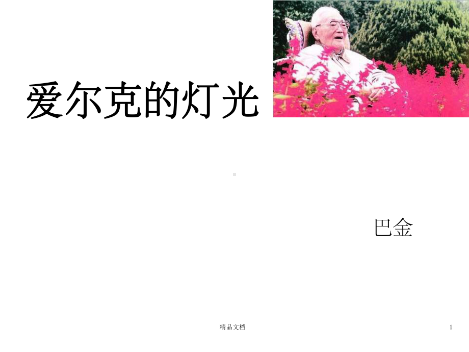 爱尔克的灯光课件.ppt_第1页