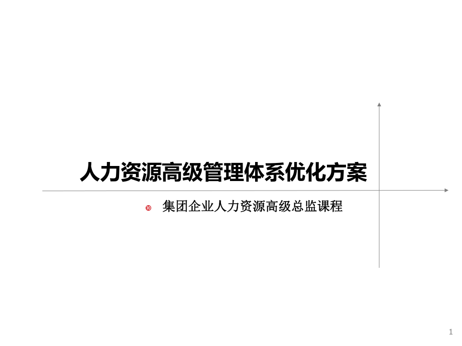 HR高级总监集团公司人力资源管理体系优化方案.ppt_第1页