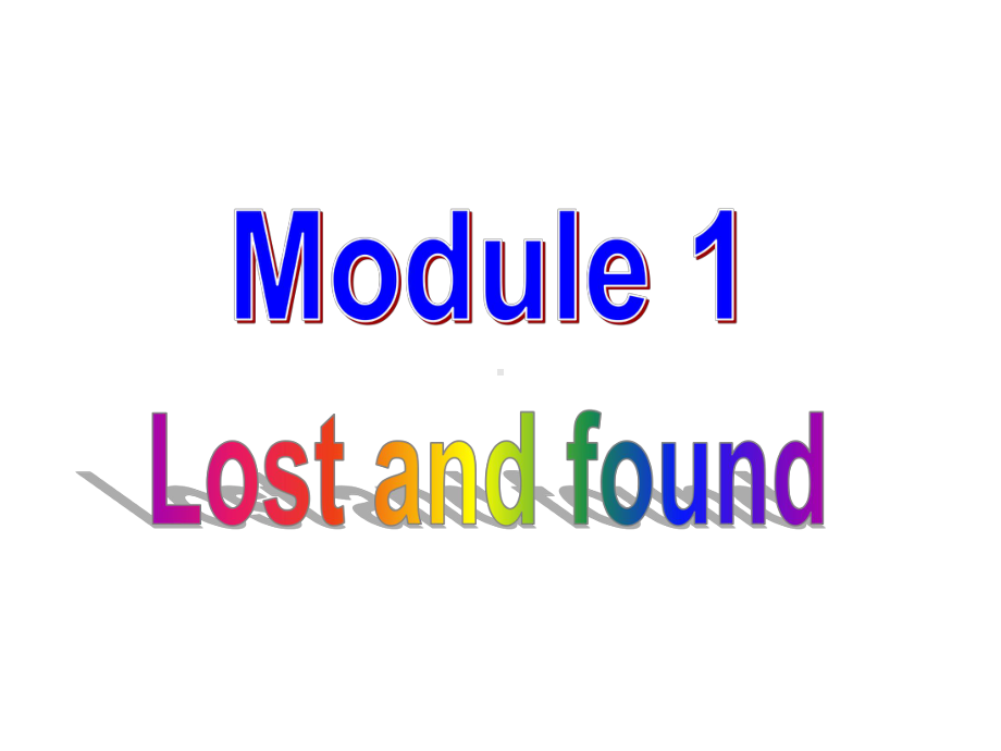 外研版7年级下册英语Module1Lostandfound-Unit2课件.ppt（无音视频素材）_第2页