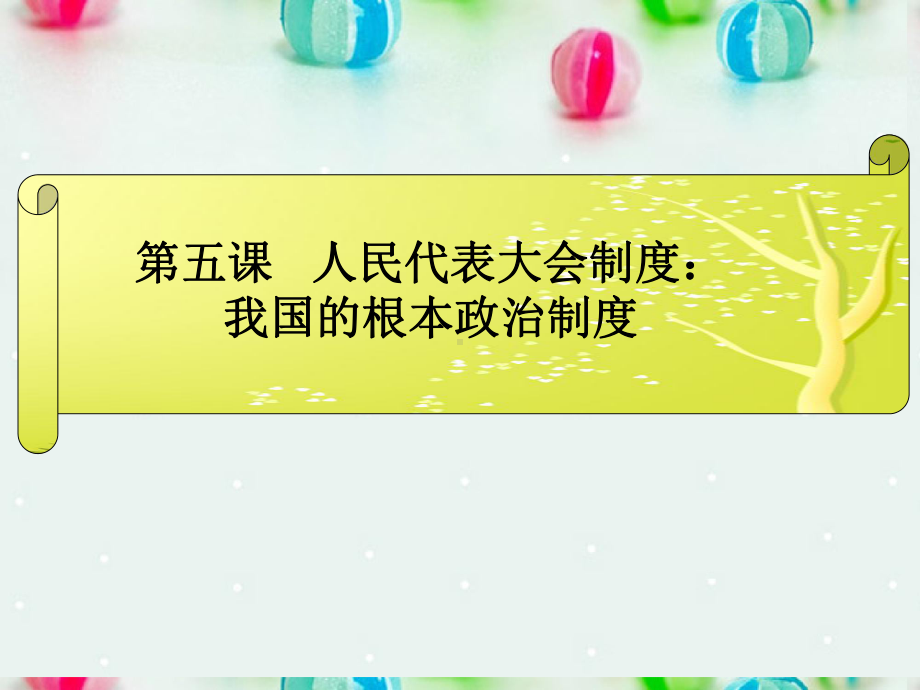 人民代表大会制度我国的根本政治制度课件.ppt_第2页