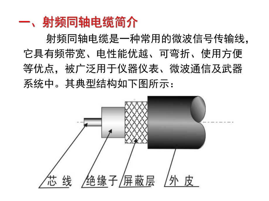 射频同轴电缆结构及主要技术性能课件.ppt_第2页