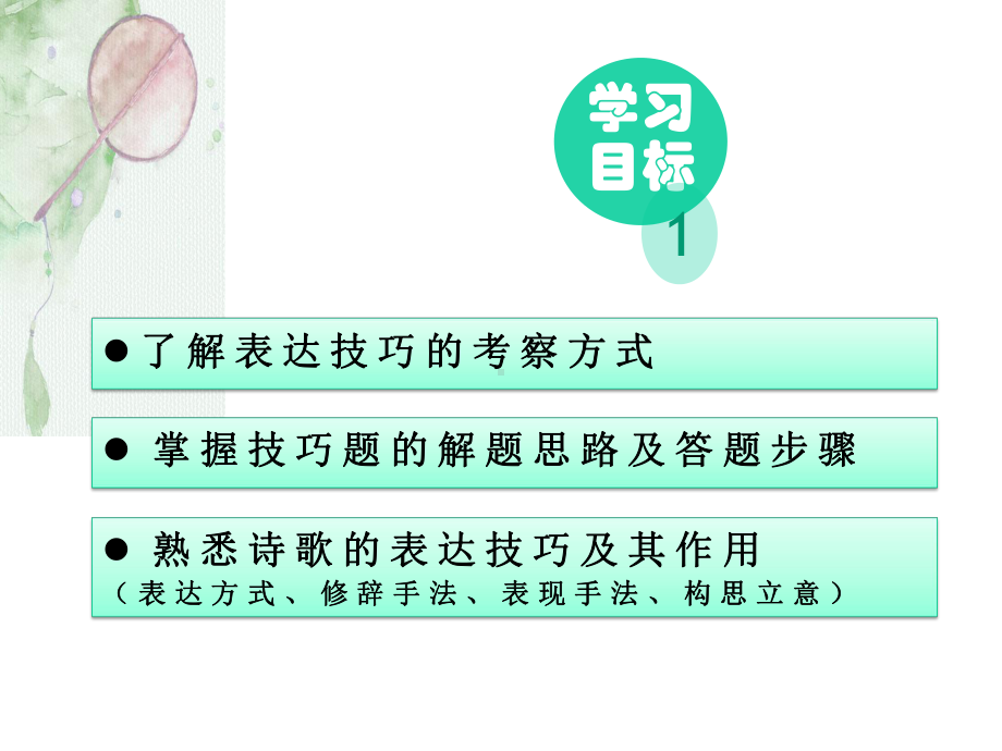 2022届中考语文复习专题诗歌鉴赏再回首课件.pptx_第3页