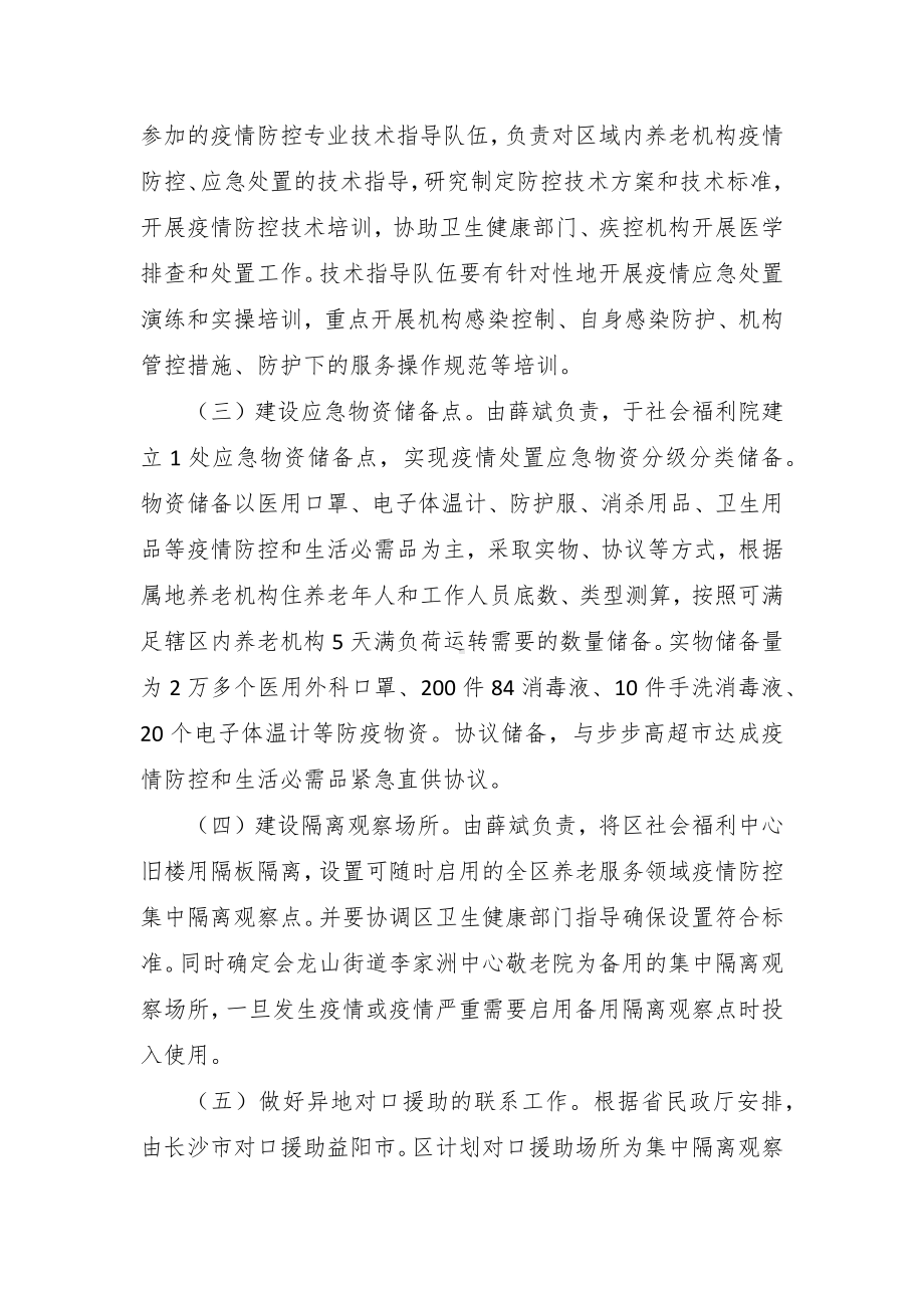 养老服务领域疫情防控应急处置预案.docx_第3页