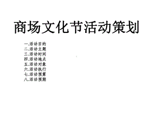 商业活动策划案样本课件.ppt