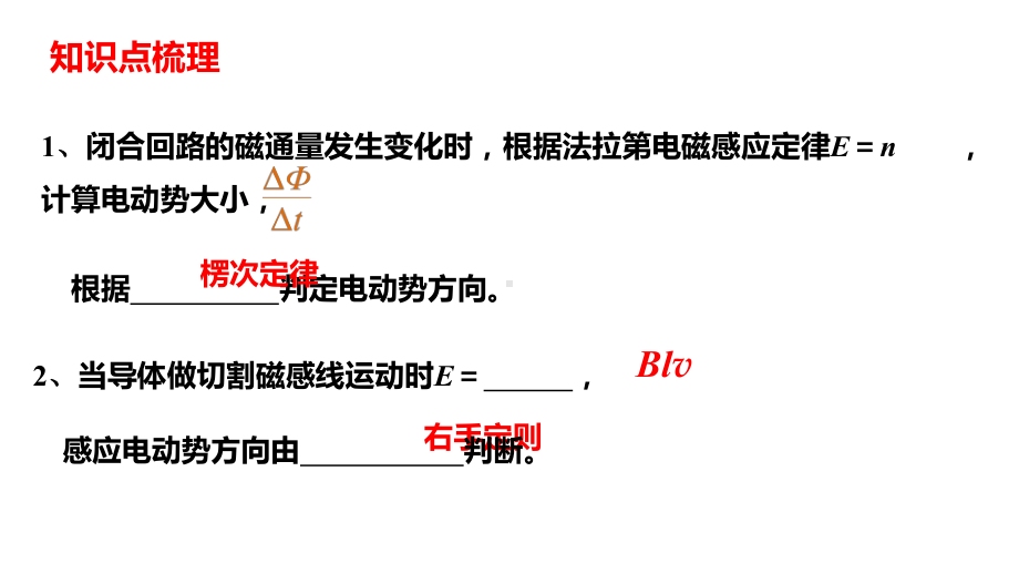 电磁感应中的动力学和能量问题51534课件.ppt_第3页