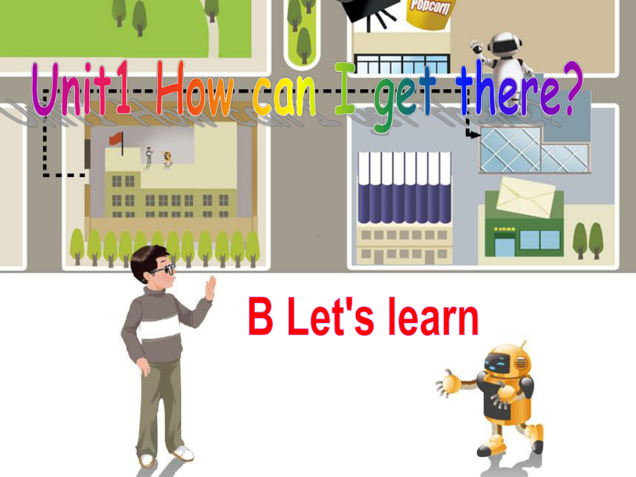 PEP小学英语六年级上册Unit1HowcanIgetthereBletslearn课件.ppt_第1页