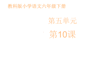 (教科版)六年级语文下册《密西西比河风光》课件-第二课时.ppt