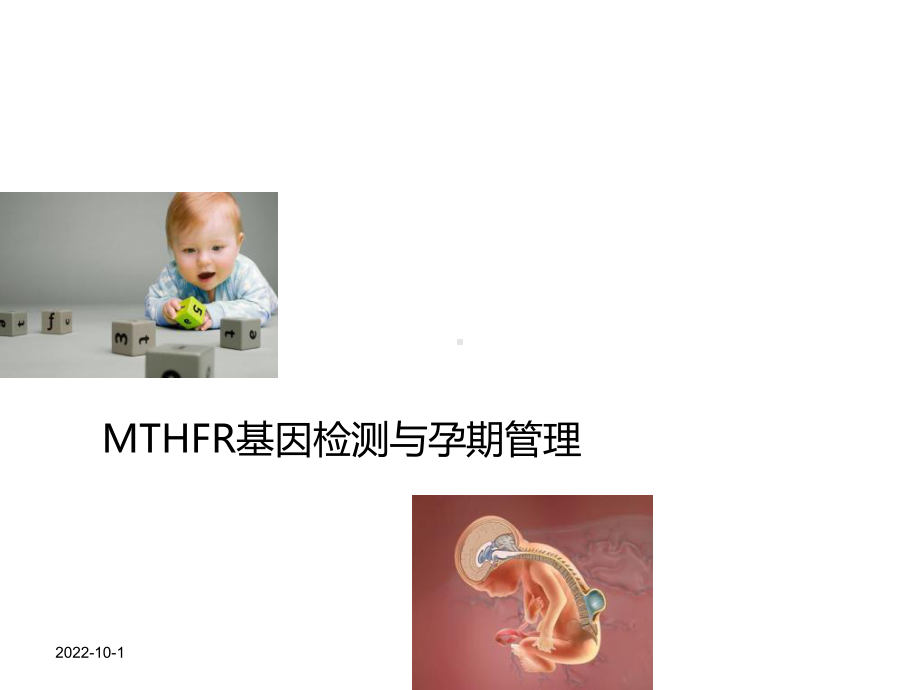 mthfr基因检测与叶酸代谢产科方向课件.ppt_第1页