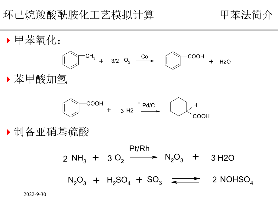 环己烷羧酸酰化工艺课件.ppt_第3页