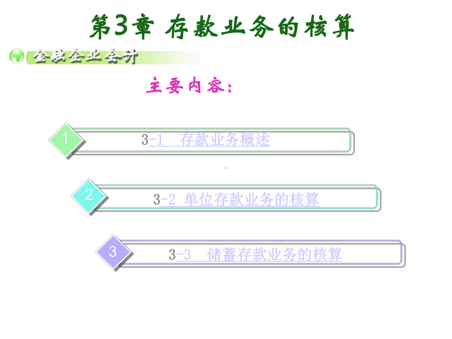 单位存款业务的核算课件.ppt_第1页