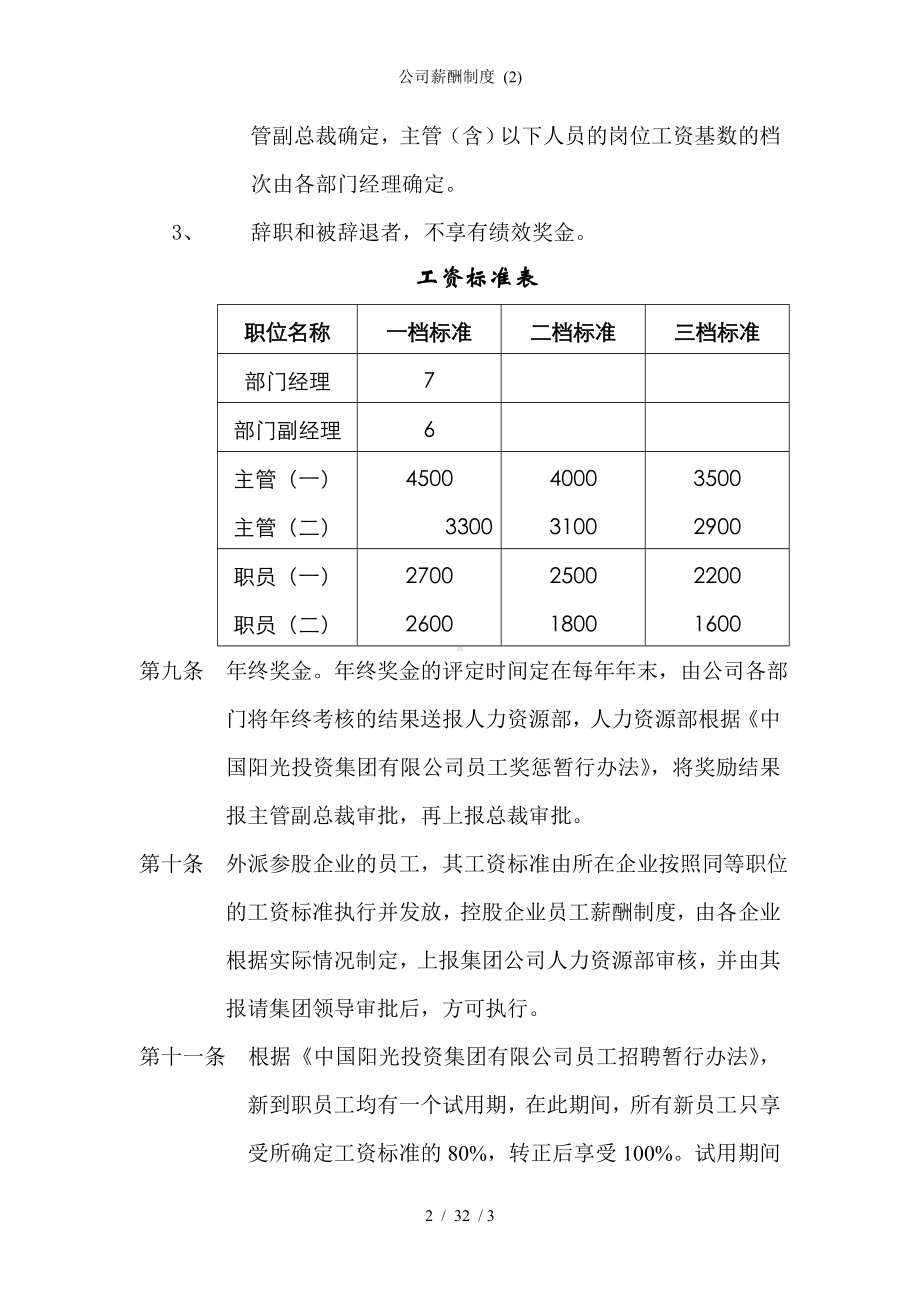 公司薪酬制度模板范本.doc_第2页