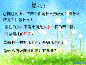 圆柱的认识第二课时课件.ppt