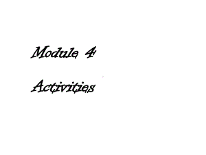 Module4ActivitiesUnit8Whatareyoudoing课件1优质公开课教科三起4下.ppt