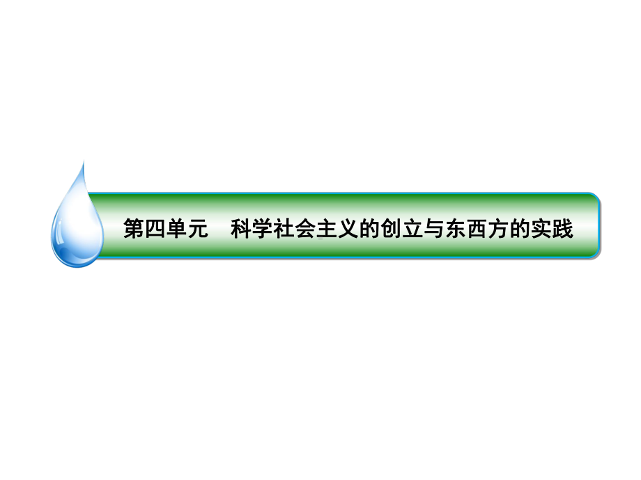 2020高考历史总复习第四单元科学社会主义的创立与东西方的实践17科学社会主义理论的诞生和巴黎公社课件.ppt_第2页