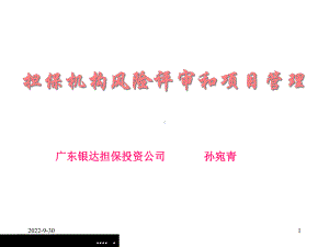 担保机构风险控制规范课件.ppt