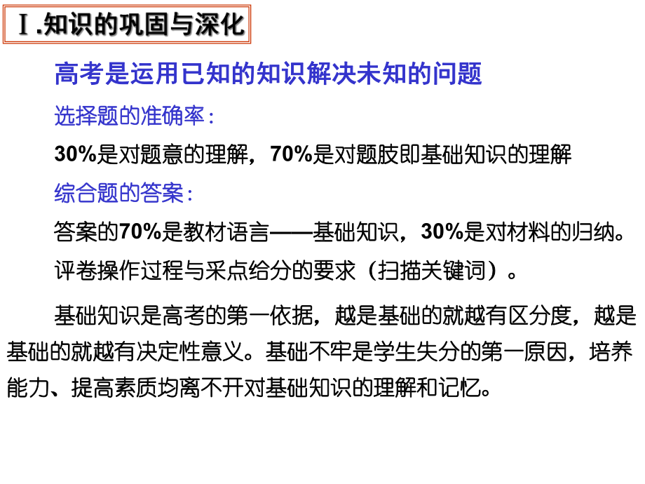 高考政治复习考前60天冲刺提分策略课件.ppt_第3页