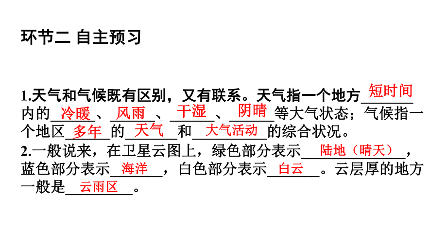 七年级地理上册粤教版课件41天气与天气预报.ppt_第2页