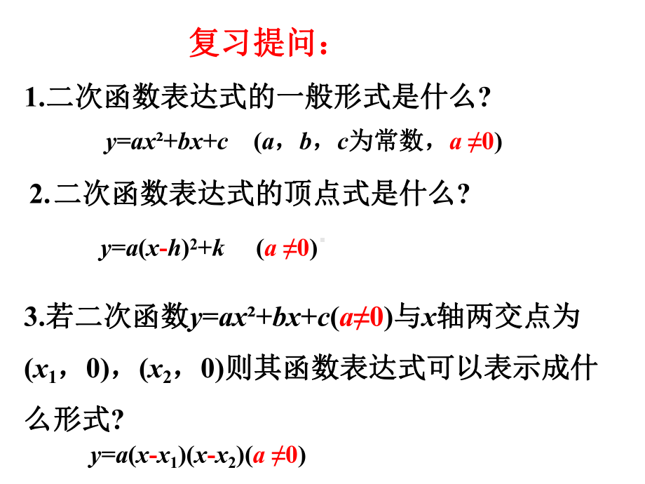 《确定二次函数的表达式》课件1优质公开课青岛9下.ppt_第2页