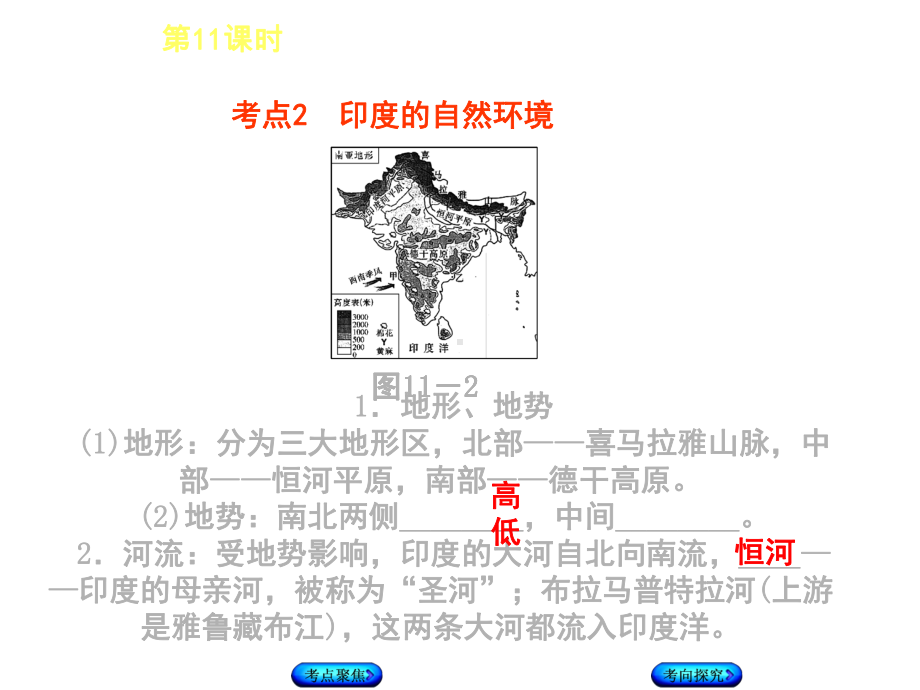 中考地理七下第七章我们邻近的地区和国家第11课时印度与俄罗斯复习课件.ppt_第3页