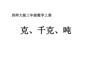 《克、千克、吨》课件1.ppt