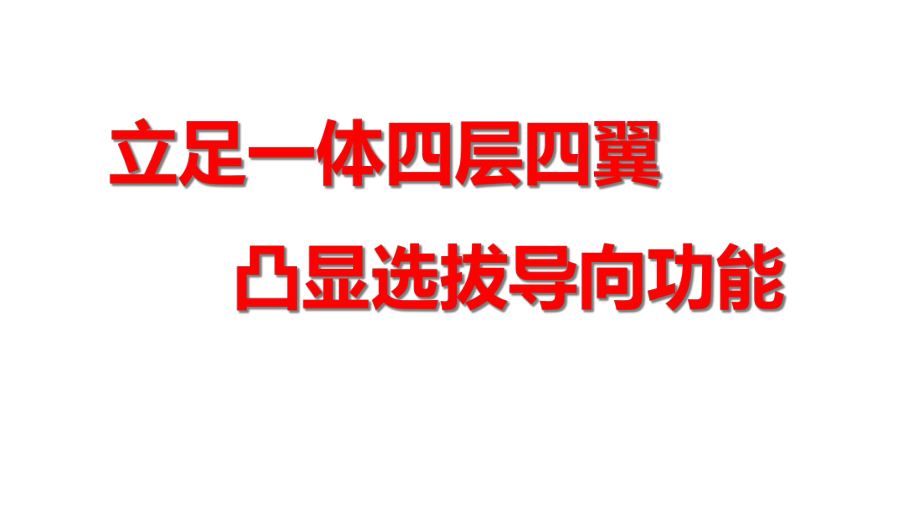 （高考数学）立足一体四层四翼凸显选拔导向功能课件.ppt_第1页